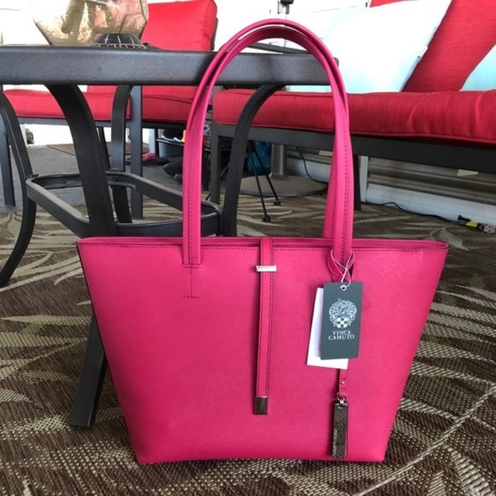 Vince Camuto Leather Tote